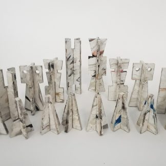 CHESS PIECES RECYCLED FRIDGES