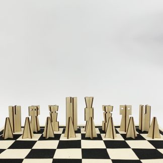 CHESS PIECES BIRCH PLYWOOD
