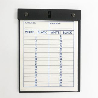 SCORE NOTEBOOK BLACK WOOD MDF